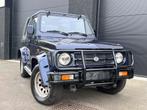 Suzuki Samurai 1.3i benzine | 4X4 | Licht vracht, Auto's, Oldtimers, Zwart, Blauw, Leder, Bedrijf