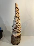 Kerst Decoratie kerstboomstronk handmade, Ophalen of Verzenden, Zo goed als nieuw