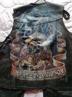 Gilet airbrush, Motoren, Jas | leer, Heren, Tweedehands