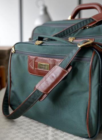2 valises Samsonite de voyage de qualité., Plastique souple, Moins de 35 cm, Enlèvement, Utilisé