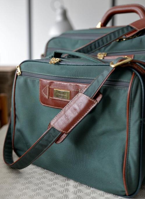 2 Samsonite reiskoffers van hoge kwaliteit, Handtassen en Accessoires, Koffers, Gebruikt, Zacht kunststof, 50 tot 60 cm, Minder dan 35 cm