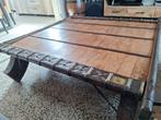 Belle table basse rustique, Maison & Meubles, Tables | Tables de salon, 100 à 150 cm, 100 à 150 cm, Enlèvement, Utilisé