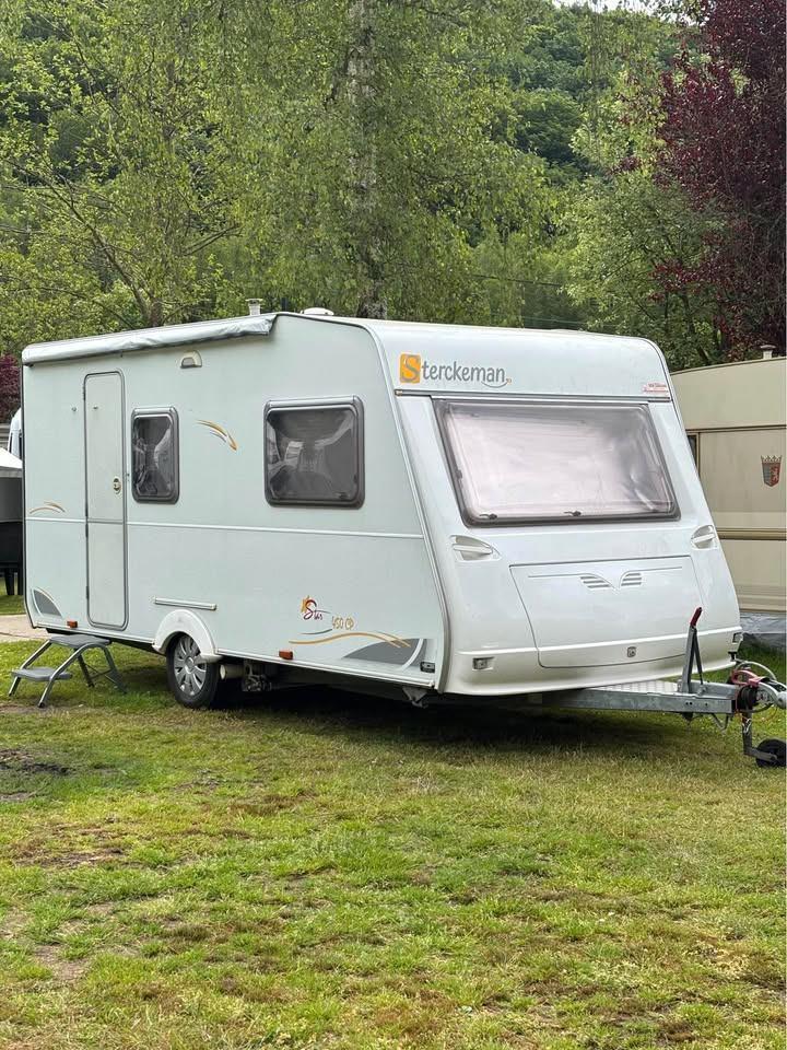 caravane, Caravanes & Camping, Caravanes, Particulier, jusqu'à 4, 750 - 1000 kg, Siège standard, Sterckeman, Coin salon convertible