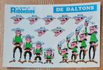 De helden uit Robbedoes decalco's 1967 De Daltons, Ophalen of Verzenden, Guust of Robbedoes, Zo goed als nieuw, Plaatje, Poster of Sticker
