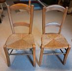 Set van traditionele stoelen, vervaardigd uit iepen- en beuk, Antiek en Kunst, Ophalen of Verzenden