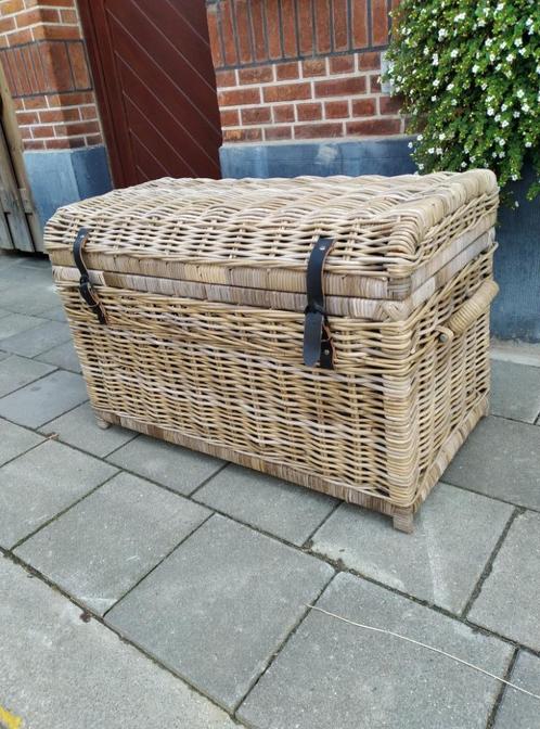 ROTAN OPBERGKIST 1M, Huis en Inrichting, Woonaccessoires | Kisten, Nieuw, Ophalen