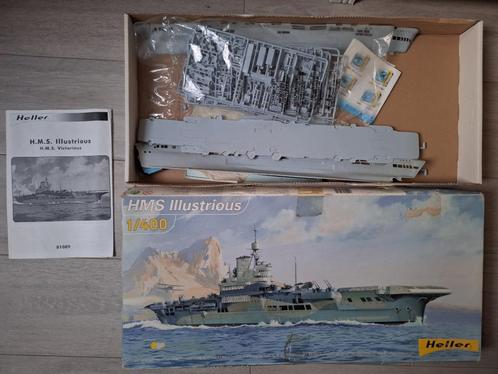 Heller HMS Illustrious, Hobby en Vrije tijd, Modelbouw | Boten en Schepen, Heller, Ophalen