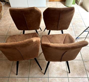 Maxfurn Stoel TESLA - Softyl Cognac beschikbaar voor biedingen