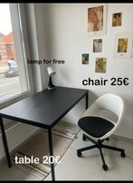 table and chair, Maison & Meubles, Enlèvement ou Envoi