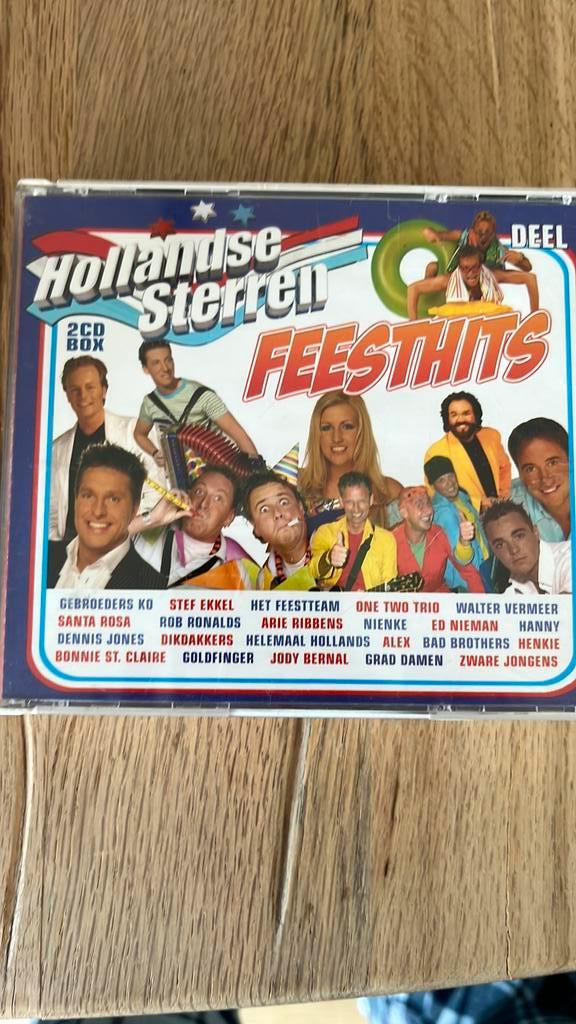 Hollandse Sterren - Feesthits, Cd's en Dvd's, Cd's | Nederlandstalig, Ophalen of Verzenden