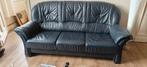 lederen 3 zit, Huis en Inrichting, Ophalen, Gebruikt