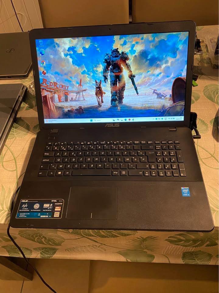 Asus laptop R752l, Computers en Software, Windows Laptops, Refurbished, 15 inch, SSD, 2 tot 3 Ghz, 8 GB, Azerty, Ophalen of Verzenden