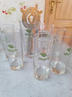 Mojito glazen set 6 glazen met beker, Verzamelen, Glas en Drinkglazen, Ophalen, Nieuw, Overige typen