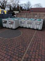 IBC containers, inhoud 1000L met gegalvaniseerde kooi, Ophalen, Kunststof, Met kraantje, 150 liter of meer