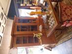 Zeer oude vitrinekast in pitch pine, Ophalen, Gebruikt, 200 cm of meer, .
