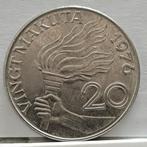 munt Zaire 20 makuta 1976, Envoi