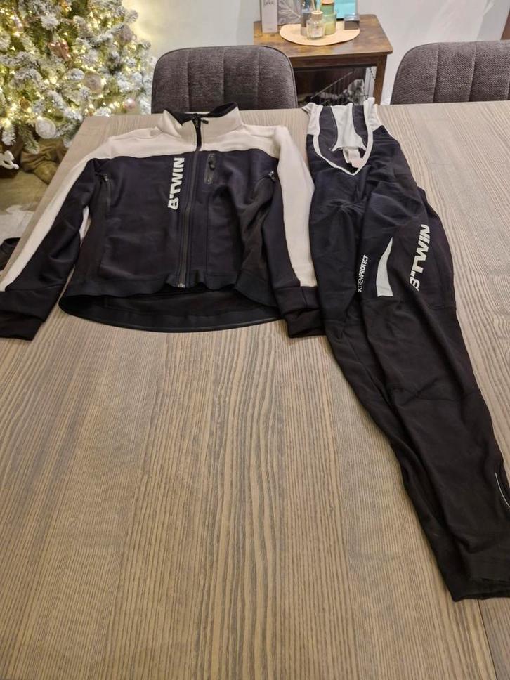 2 heel warme winddichte wintervesten met bijhorende br, Fietsen en Brommers, Fietsaccessoires | Fietskleding, XL, Ophalen of Verzenden