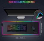 LED Game Gaming muis toetsenbord mat + draadloze oplader !, Computers en Software, Ophalen of Verzenden, Gaming muismat