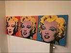 3 kaders Marilyn Monroe, Antiek en Kunst, Kunst | Schilderijen | Modern, Ophalen of Verzenden