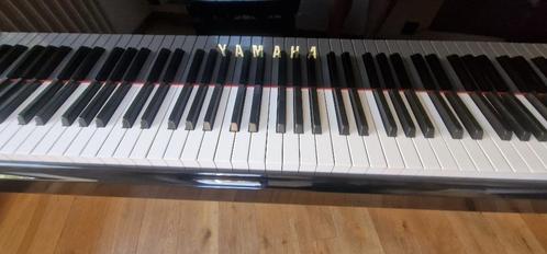 Yamaha C3 vleugelpiano, Muziek en Instrumenten, Piano's, Gebruikt, Vleugel, Zwart, Hoogglans, Verzenden