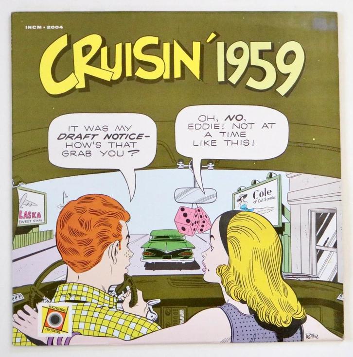 Various – Cruisin' 1959 - Vinyl Lp, Cd's en Dvd's, Vinyl | R&B en Soul, Zo goed als nieuw, 12 inch, Ophalen of Verzenden