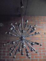 Gaetano Sciolari "Space Age" Sputnik (30 x 2 W LED G45 )., Huis en Inrichting, Ophalen of Verzenden, Gebruikt, Glas, Italiaans design jaren '70