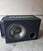 Fusion Subwoofer 450 Watt met Versterker en Kabels, Auto diversen, Autospeakers, Ophalen, Zo goed als nieuw