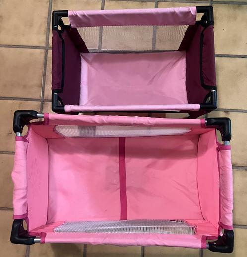 2 poppen bedjes, Kinderen en Baby's, Speelgoed | Poppen, Gebruikt, Babypop, Ophalen