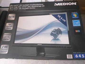Nieuwe monitor Medion Akoya x55900 23 inch beschikbaar voor biedingen