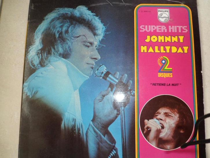 Double disques van Johnny Hallyday, CD & DVD, Vinyles | Pop, 1960 à 1980, 12 pouces, Envoi