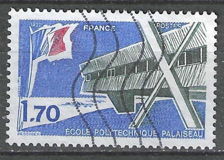 Frankrijk 1977 - Yvert 1936 - Polytechnisch Instituut (ST), Postzegels en Munten, Postzegels | Europa | Frankrijk, Verzenden
