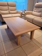 Massieve houten salontafel Artemis van Gaverzicht, Ophalen, Zo goed als nieuw