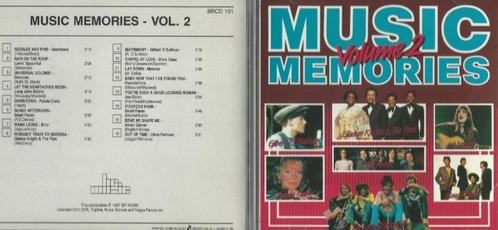 CD * MUSIC MEMORIES - Vol. 2, CD & DVD, CD | Pop, Comme neuf, 1960 à 1980, Enlèvement ou Envoi