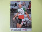 wielerkaart 1985 team brianzoli cianbattista baronchelli sig, Comme neuf, Envoi