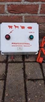 Schrikdraad  apparaat voor weide, Ophalen