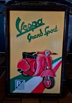 Wandplaat wandbord Vespa Piaggio, Ophalen of Verzenden, Zo goed als nieuw