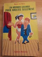Pour adultes seulement - Robert de Gicey, Boeken, Humor, Ophalen, Gelezen