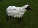 statue d un mouton en fer forgé couleurs et rouille ., Jardin & Terrasse, Animal, Enlèvement ou Envoi, Métal, Neuf