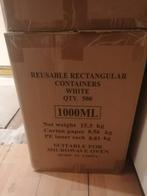 Plastic bakje van 1000 ml — Voedselverpakkingen, Ophalen