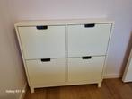 Schoenenkast IKEA 4 vakken wit, Huis en Inrichting, Kasten | Schoenenkasten, Ophalen, Zo goed als nieuw
