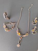 Swarovski charmant kleurrijk juwelenset, Handtassen en Accessoires, Kettingen, Ophalen, Zo goed als nieuw