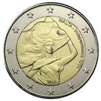 MALTA : 2 euro 2014 in UNC, Postzegels en Munten, 2 euro, Malta, Losse munt, Verzenden