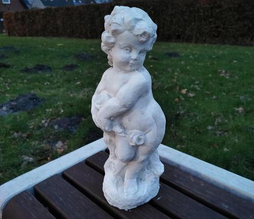 Statue de jardin en plâtre Chérubin 2x ange de 50 cm de haut, Jardin & Terrasse, Statues de jardin, Enlèvement ou Envoi