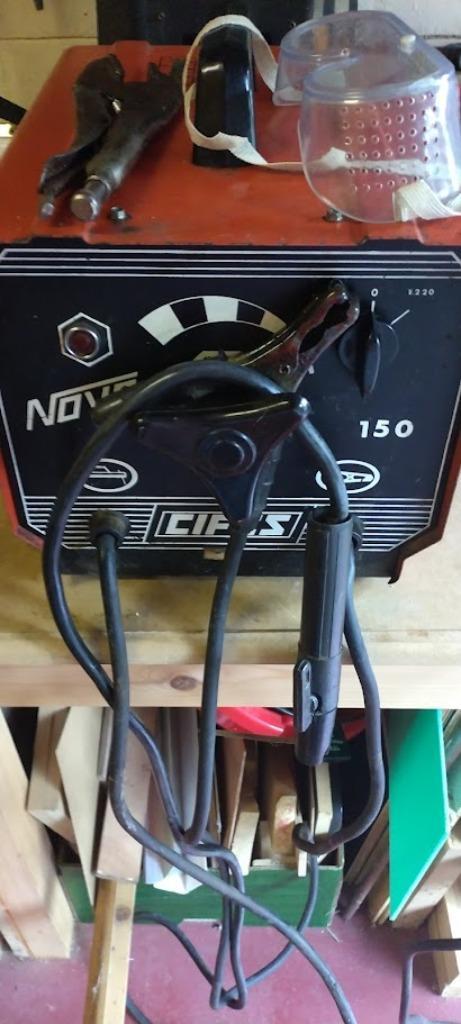 NOVA 150 Elektrode Lasapparaat – Compleet, Doe-het-zelf en Bouw, Gereedschap | Lasapparaten, Gebruikt, Minder dan 150 ampère, Ophalen of Verzenden