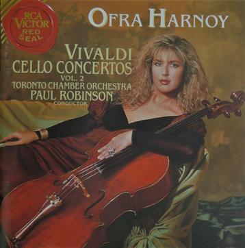 Vivaldi / Cello Concertos - Ofra Harnoy / Robinson - DDD beschikbaar voor biedingen