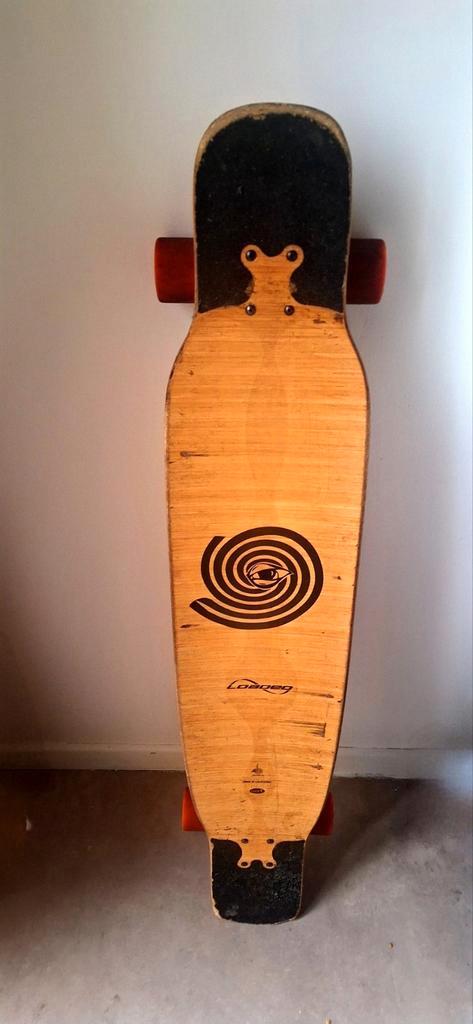 Loaded bhangra flex 1 met S1 lifer helm, Sport en Fitness, Skateboarden, Gebruikt, Skateboard, Longboard, Ophalen