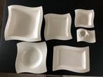 Eetservies New Wave Villeroy & Boch, Ophalen, Zo goed als nieuw, Effen, Porselein