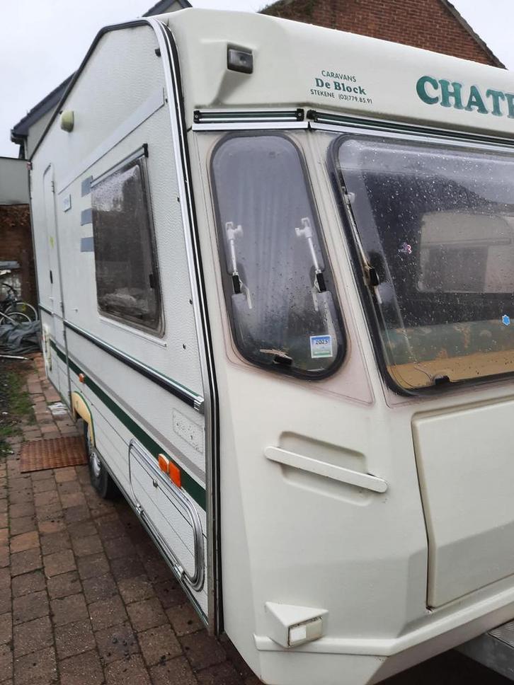 Caravan chateau, Caravans en Kamperen, Caravans, Particulier, tot en met 3, 750 - 1000 kg, Rondzit, Chateau, Lengtebed, 4 tot 5 meter