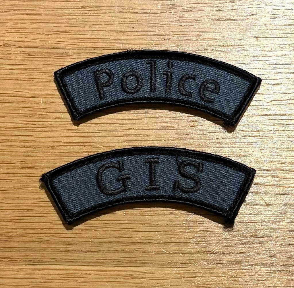 Patch police belge - GIS - Groupe d’interventions spéciales, Collections, Enlèvement ou Envoi