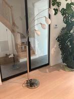 Vloerlamp - staanlamp, Huis en Inrichting, Lampen | Vloerlampen, 150 tot 200 cm, Zo goed als nieuw, Ophalen, Glas
